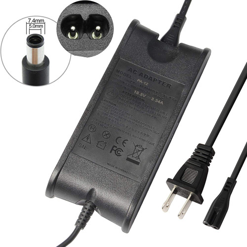 Futurebatt AC Adapter Power Charger for Dell Latitude 2110 2120 3330 3440 3540 2100 3340 6430u D410 D420 D430 D500 D505 D510 D520 D530 D531 D600 D610 D620 D630 D800 D810 D820 D830 Laptop Notebook
