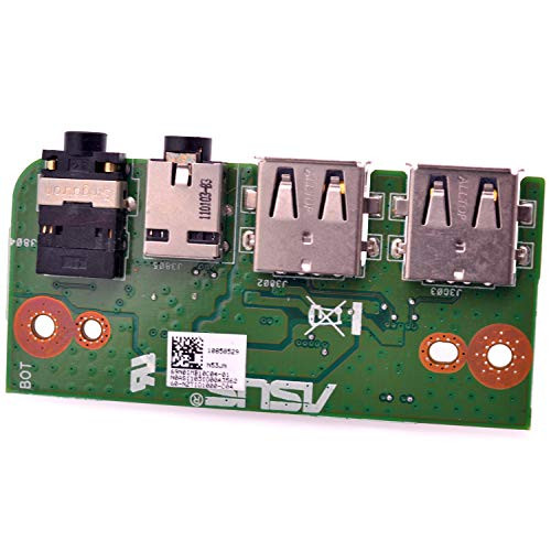 Original USB Audio Jack Board IO Replacement for ASUS N53S N53J N53SV N53T N53SM N53JN N53D N53JF N53JQ N53JL