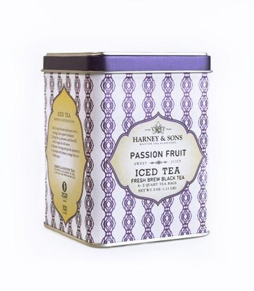 Harney & Sons Passion Fruit Iced Tea, 6 Brew Pouches