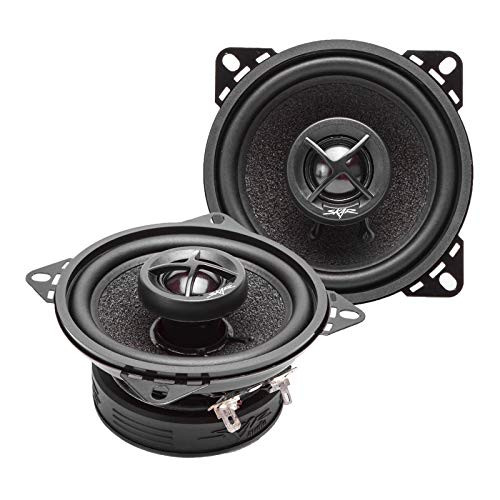 Skar Audio SK4 4" 80W 2-Way Performance Coaxial Car Speakers, Pair