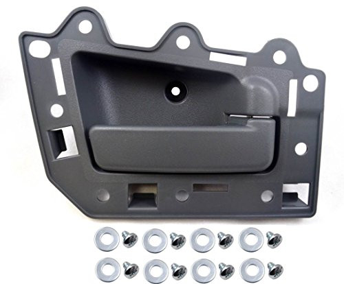 PT Auto Warehouse CH-2815G-FR - Inside Interior Inner Door Handle, Gray - Passenger Side