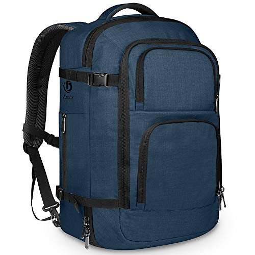 Dinictis 40L Flight Approved Travel Backpack, Waterproof Business Carry on Backpack fit 15.6 Inch Laptop, Durable Weekender Bag for Men and Women (Blue) Dinictis 40L Flight Approved Travel Backpack, Waterproof Business Carry on Backpack fit 15.6 Inch Laptop, Durable Weekender Bag for Men and Women (Blue)