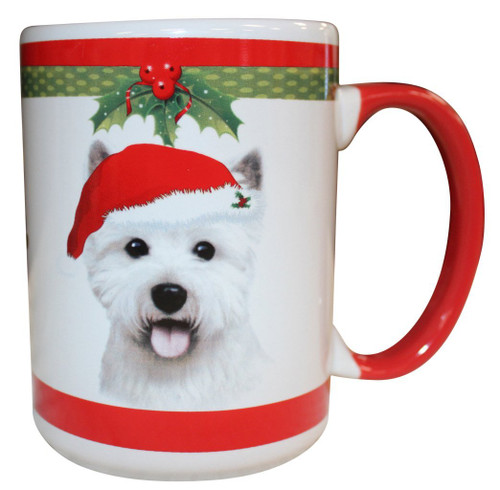 E&S Pets Westie Mug, 15 oz