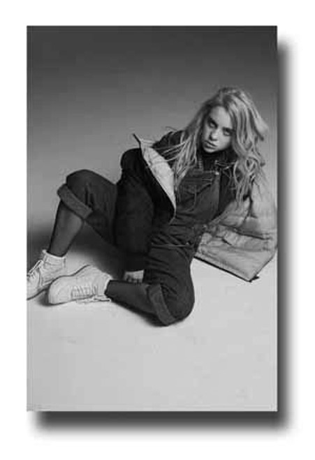 Billie Eilish Poster Publicity Promo 11 x 17 inches Gray Sitting Learning Billie Eilish Poster Publicity Promo 11 x 17 inches Gray Sitting Learning