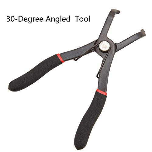 ALXEH 30 Degree Push Pin Removal Pliers for Honda, Toyota, GM, Ford and Chrysler, Push Pin Remover Tool - Easily Removal Style and Damage Free to Trim and Fasteners