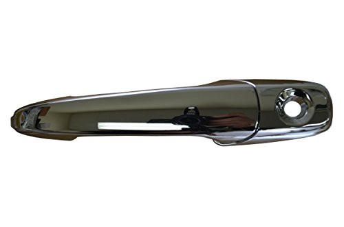 PT Auto Warehouse FO-3929M-FL - Outside Exterior Outer Door Handle, Chrome - Driver Side Front