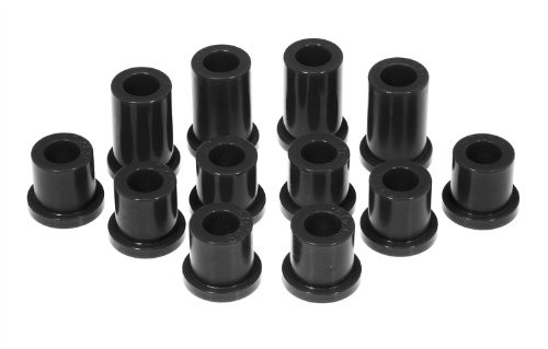 Prothane 18-1004-BL Black Front Spring Eye and Shackle Bushing Kit