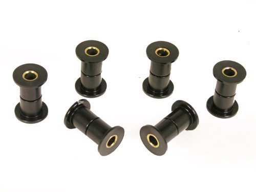 Prothane 9-1002-BL Black Front Spring Eye and Shackle Bushing Kit