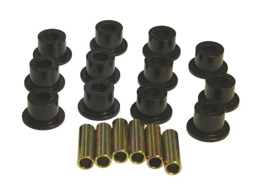 Prothane 9-1003-BL Black Front Spring Eye and Shackle Bushing Kit