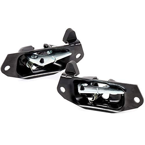 LUJUNTEC Driver Passenger Side Tailgate Latch Door Handles Replacement for 1999-2007 Chevrolet Silverado GMC Sierra(2pcs)