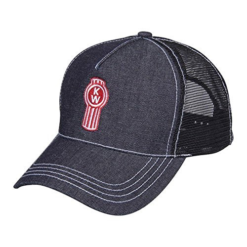 BD&A Kenworth Trucks Motors Dark Denim Mesh Snapback Cap/Hat