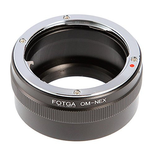 Fotga Adapter Ring for Olympus OM Mount Lens to Sony Alpha E-Mount Camera A7 A7R A7S A7II A7RII A7SII A6500 A6300 A6000 A5100 A5000 A3000 NEX-7 NEX-6 NEX-5 NEX-5N NEX-5R NEX-5T NEX-VG10 Camera