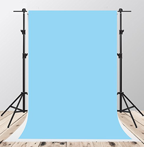 Kate 5x7ft Pure Blue Photography Backdrops Digital Printing Foldable Photo Background Portrait Backdrop Shooting
