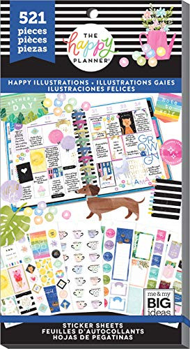 The Happy Planner - Sticker Happy Illustrations Value Pack
