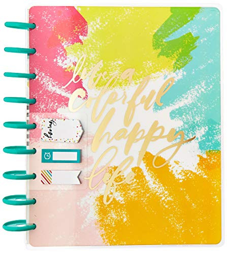 Me & My Big Ideas BOX-186 The Happy Planner 12 Month Classic Undated Box Kit - Colorful Happy, Multicolor