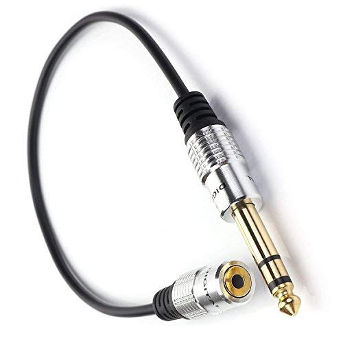 Yohii 6.35mm 1/4 Stereo TRS Plug Male to 3.5mm 1/8 Stereo Female Headphone Jack Adapter Audio Converter Connector Cable Yohii 6.35mm 1/4 Stereo TRS Plug Male to 3.5mm 1/8 Stereo Female Headphone Jack Adapter Audio Converter Connector Cable