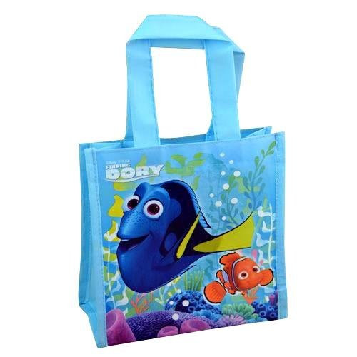 Finding Dory Mini Non Woven Tote Bag Matte Printing Long Carry Handle Blue, Case of 72