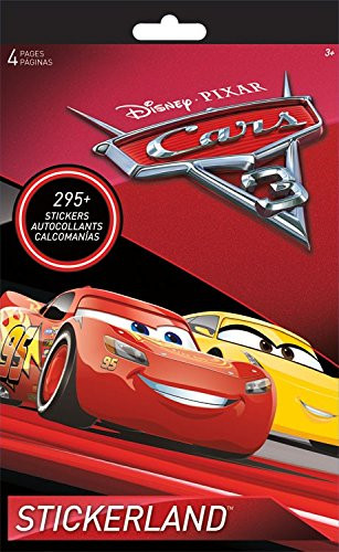 Trends International St5287 Sandylion Disney Stickerland Pad 4/Pages-Cars 3
