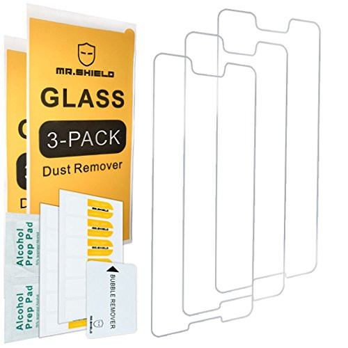 [3-Pack]-Mr.Shield for Google (Pixel 3 XL) 2018 [Tempered Glass] Screen Protector with Lifetime Replacement