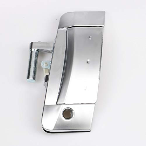 azureauto Front Left Outside Exterior Outer Silver Door Handle for 2003 2004 2005 2006 2007 2008 2009 Nissan 350Z