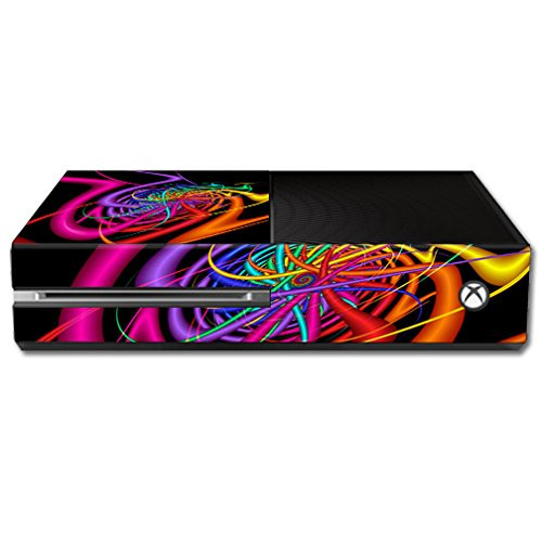 MightySkins Skin Compatible with Microsoft Xbox One Console wrap Sticker Skins Color Invasion