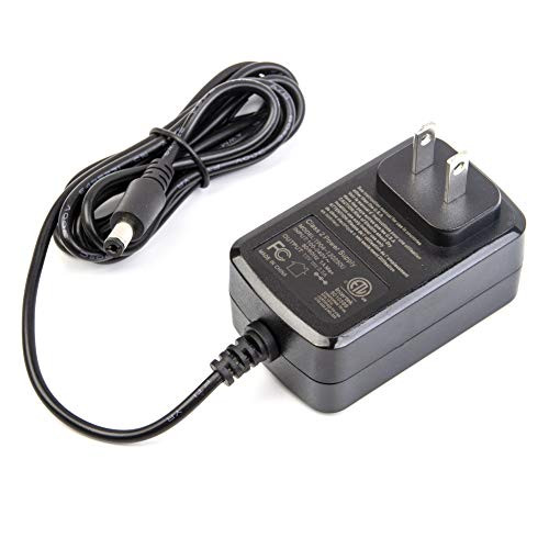 Kimaru,12V 2.5A Power Supply Adapter with 5.5X2.1mm DC Plug for CCTV NVR DVR Security Camera Led Lights Modem Router Piano and More.