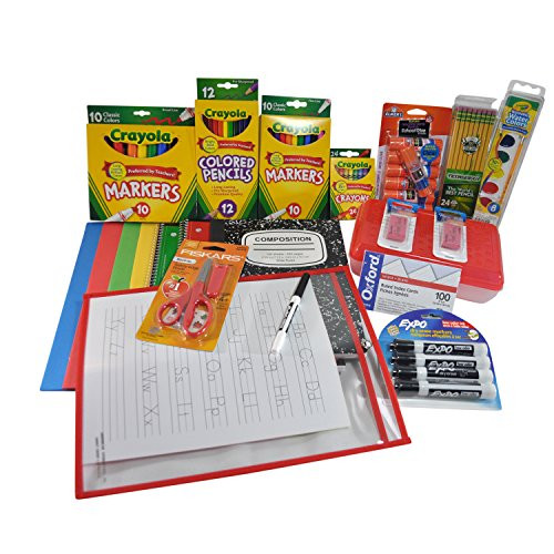 Back to School Supply Pack Bundle Kindergarten, First Grade, Second Grade