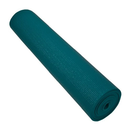 Nu-Source Non-Toxic Piloga Yoga Mat, 24 x 72-Inch, Teal