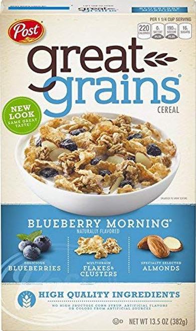 Post Selects Blueberry Morning Cereal 13.5 oz Post Selects Blueberry Morning Cereal 13.5 oz