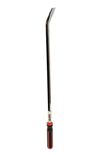 ABN Jumbo Pry Bar Tool  36in Large Breaker Crowbar with Oversized Mechanics Handle for Heavy-Duty Automotive Prying
