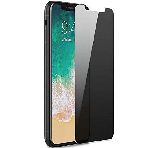 ZenHoo Screen Protector for iPhone XR (6.1" 2018 Release), Privacy Anti- Spy Tempered Glass [Lifetime Replacement]