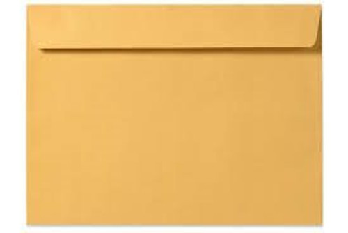 Mailing Envelopes 10x13 Brown Kraft Booklet Envelopes - 28Lb Big Business Envelopes-Open Side Shipping Envelope 50/Pack