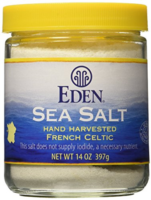 Eden Foods Fine Grind French Celtic Sea Salt - 14 oz Eden Foods Fine Grind French Celtic Sea Salt - 14 oz