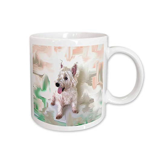 3dRose Westie Mug, 15-Ounce