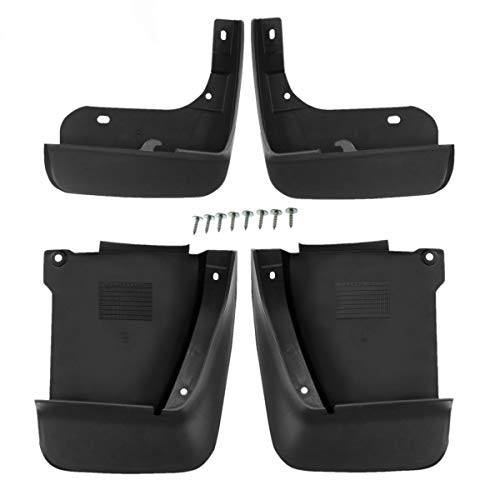 Set of 4 Front and Rear Mud Flaps Splash Guards for Honda Accord 2003-2007