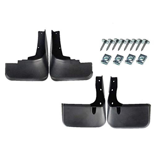 Set of 4 Front and Rear Mud Flaps Splash Guards for Toyota Highlander 2012-2015