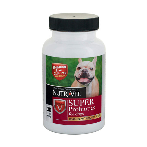 Nutri-Vet Super Probiotics Chewables, 30 Count