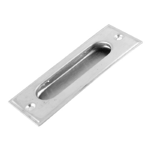 Uxcell Drawer Sliding Door Rectangular Recessed Flush Pulls Handle, 10.8cm
