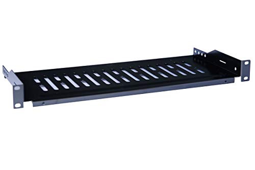 Raising Electronics Server Shelf Cantilever Tray Vented Shelves Rack Mount 19 Inch 1U 6Inch (150mm) Deep