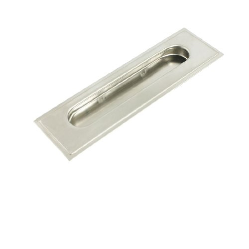 Uxcell Stainless Steel Concealed Screw Fix Flush Pull Handle, 5.5-Inch