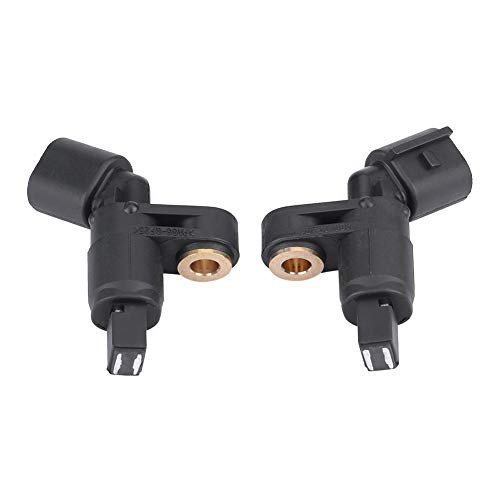 Cuque 1J0927804 2Pcs Car Left Right Wheel Speed Sensor for TT Beetle Cabrio Corrado Derby Jetta Passat 1992-2010 ALS465 ALS470 1J0927803 1J0927803 Plastic Metal Black