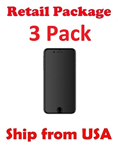iPhone 6, 6S Plus Matte Glass Screen Protector, eTECH [3 Pack] Tempered Glass Screen Protector for Apple iPhone 6S/6 Plus [5.5"] 2015 2014  Bubble Free, Case Friendly, Matted Finishing, Anti-Glare