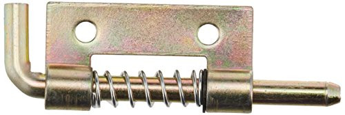 Uxcell Metal Hardware Spring Loaded Security Barrel Bolt Latch, 5.5cm, 10 Piece