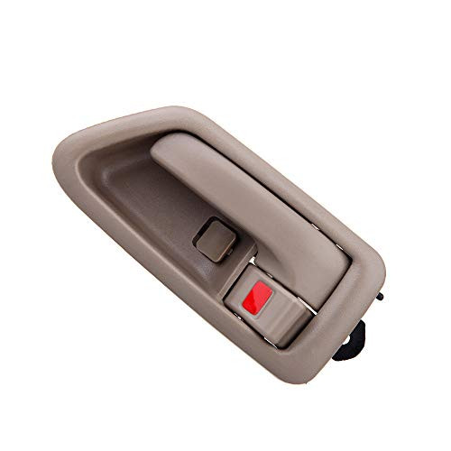 LUJUNTEC Interior Door Handle Front Driver Side Replacement for 1997-2001 Toyota Camry Beige