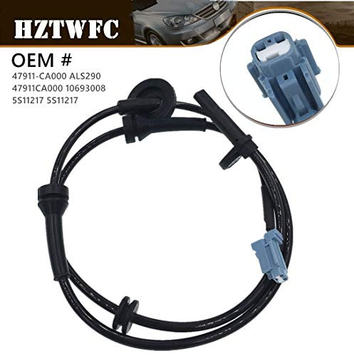 HZTWFC Front Left ABS Wheel Speed Sensor Compatible for 2003-2008 Nissan Murano 4-Door 3.5L 2003-2008 Nissan Murano 4-Door 3.5L OEM# 47911-CA000 ALS290 SU12670 5S11217
