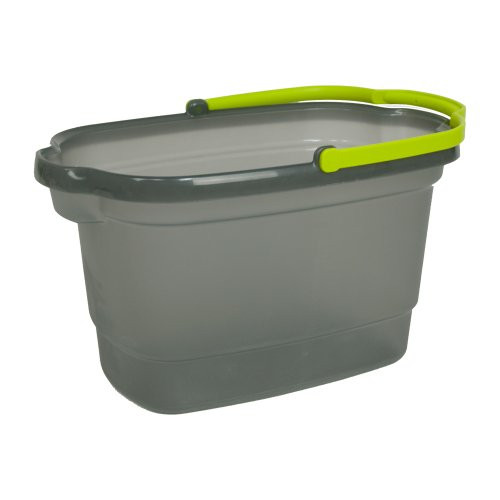 Casabella Way Clean 33066 4 Gallon Bucket - Gray/Green