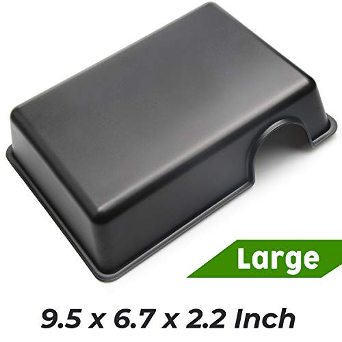 Zipefy Reptile Hide Box for Snake, Gecko, Lizard Hideout Small Animal (Large)