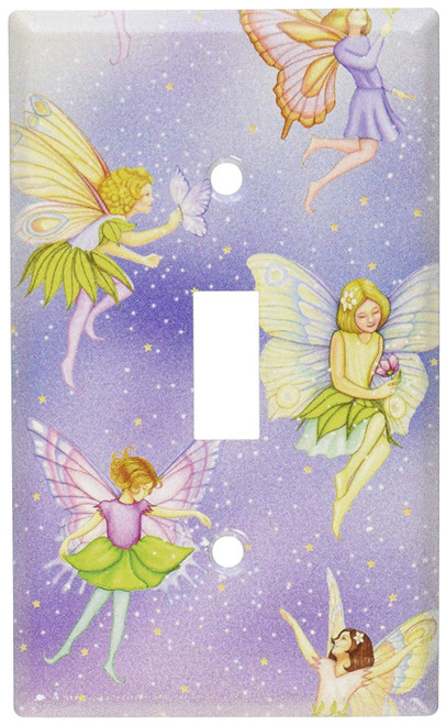 Art Plates - Fairies Switch Plate - Single Toggle Art Plates - Fairies Switch Plate - Single Toggle