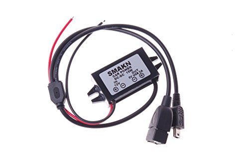 SMAKN® DC/DC Converter 12V/24V/36V/48V Step Down to 5v 3A(MAX) Power Supply Module MINI-USB AND USB FEMALE OUTPUT SMAKN® DC/DC Converter 12V/24V/36V/48V Step Down to 5v 3A(MAX) Power Supply Module MINI-USB AND USB FEMALE OUTPUT