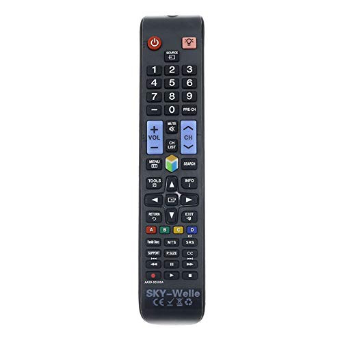 Sky-Welle AA59-00580A Replacement TV Remote Control for Samsung HD Smart LED/LCD Television Sky-Welle AA59-00580A Replacement TV Remote Control for Samsung HD Smart LED/LCD Television